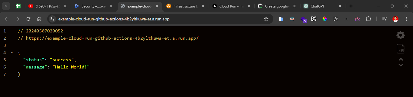 Cloud Run Deployment