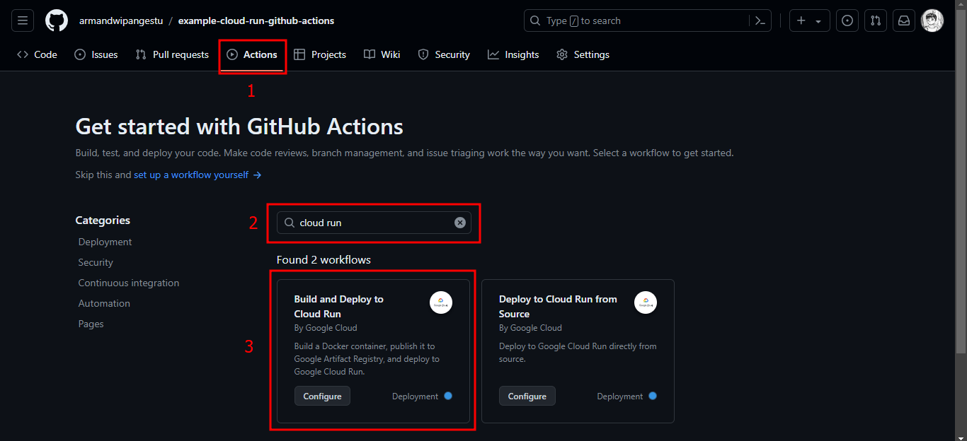 GitHub Actions Workflow