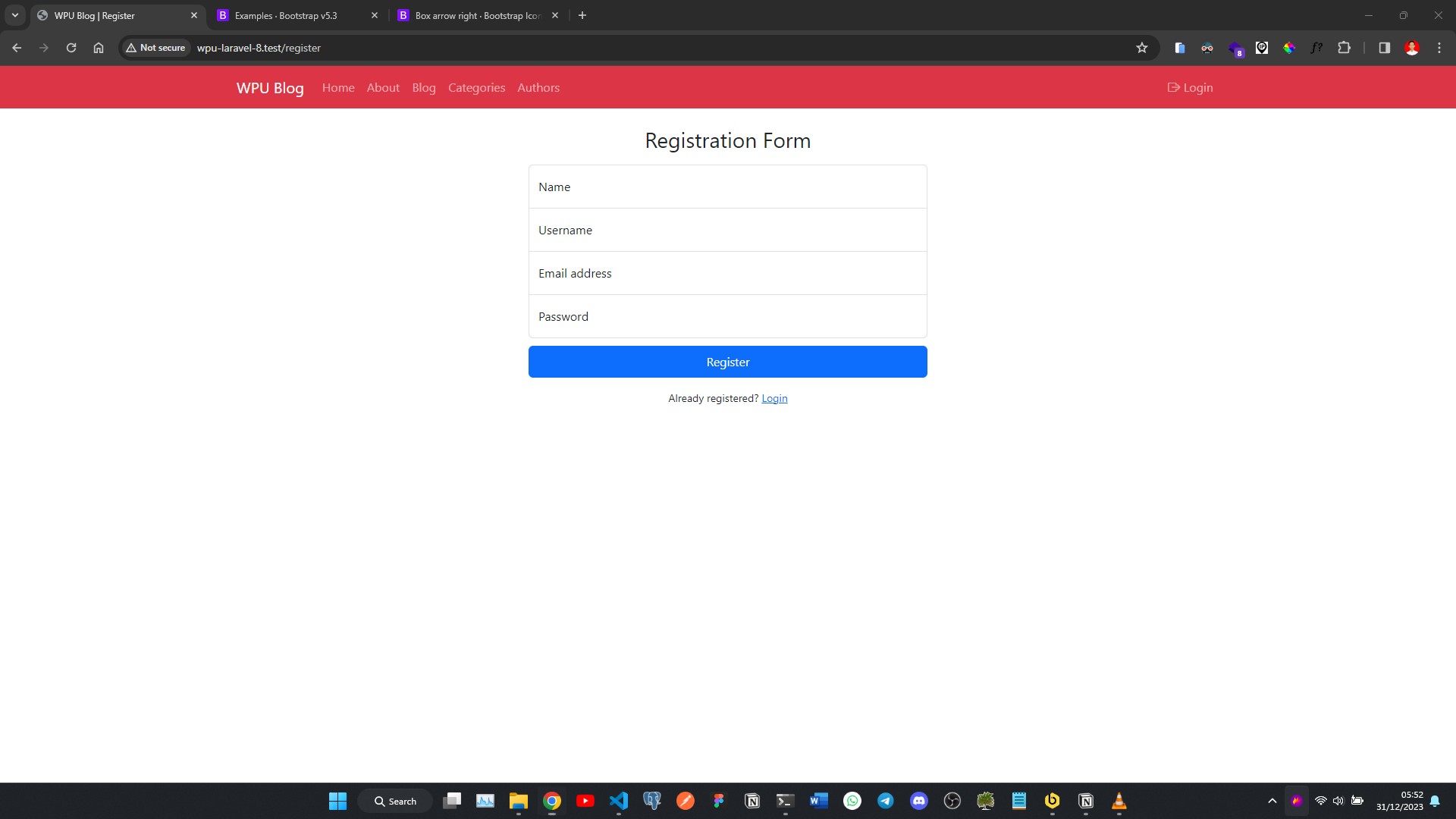 Registration