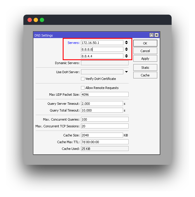 DNS Setting