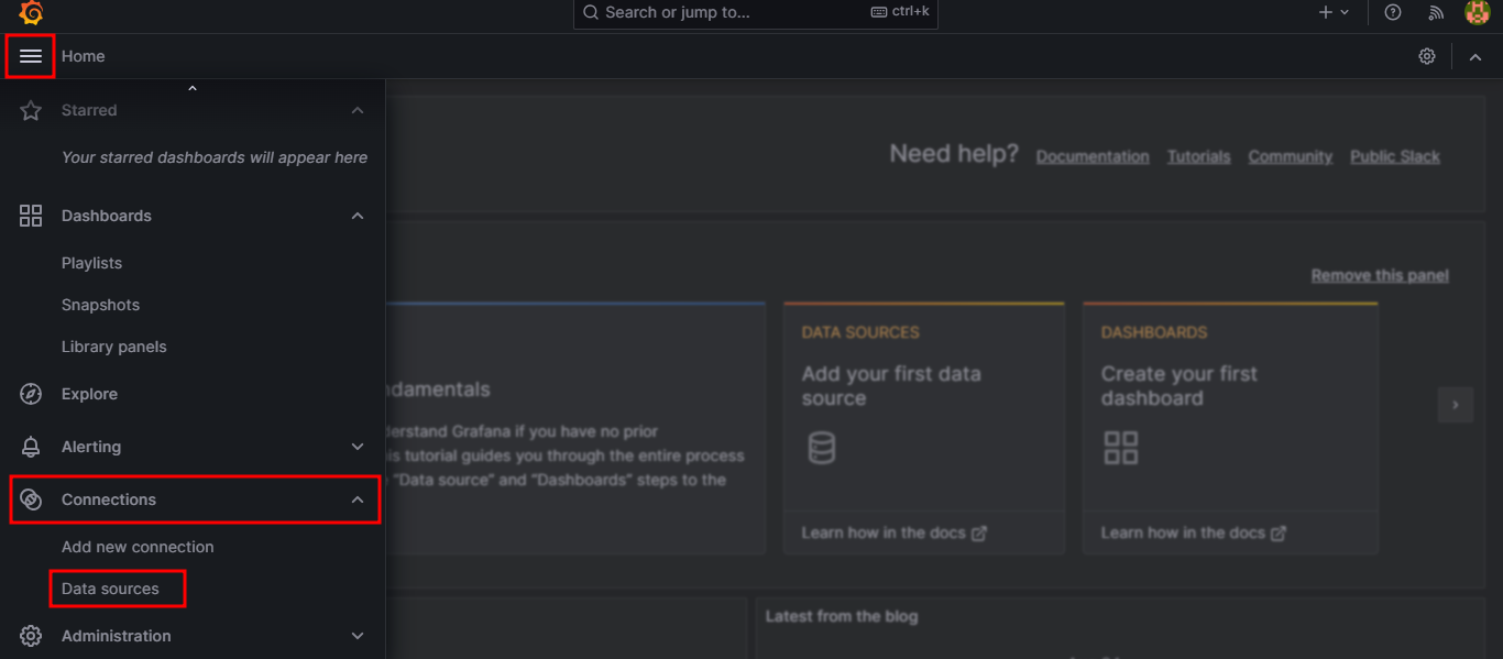 Grafana Data Source