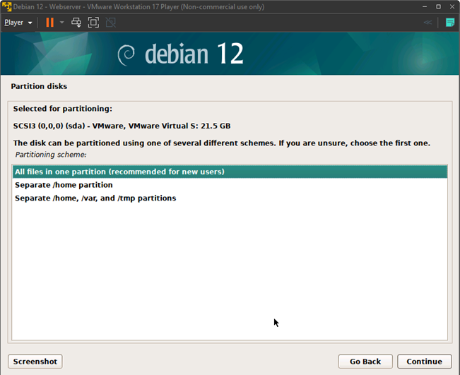 Partition Disks 3